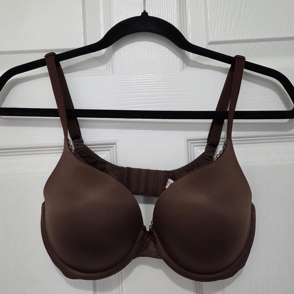 Victoria's Secret Body by Victoria Perfect Shape Ganache Smooth Bra Size 34D - Picture 3 of 11